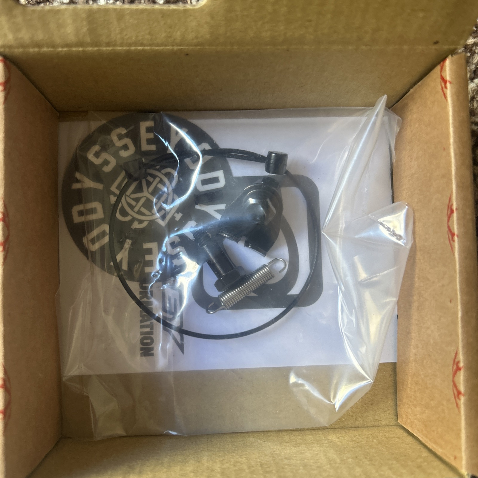 Brake Caliper Odyssey Springfield Sunday-Red U-Brake