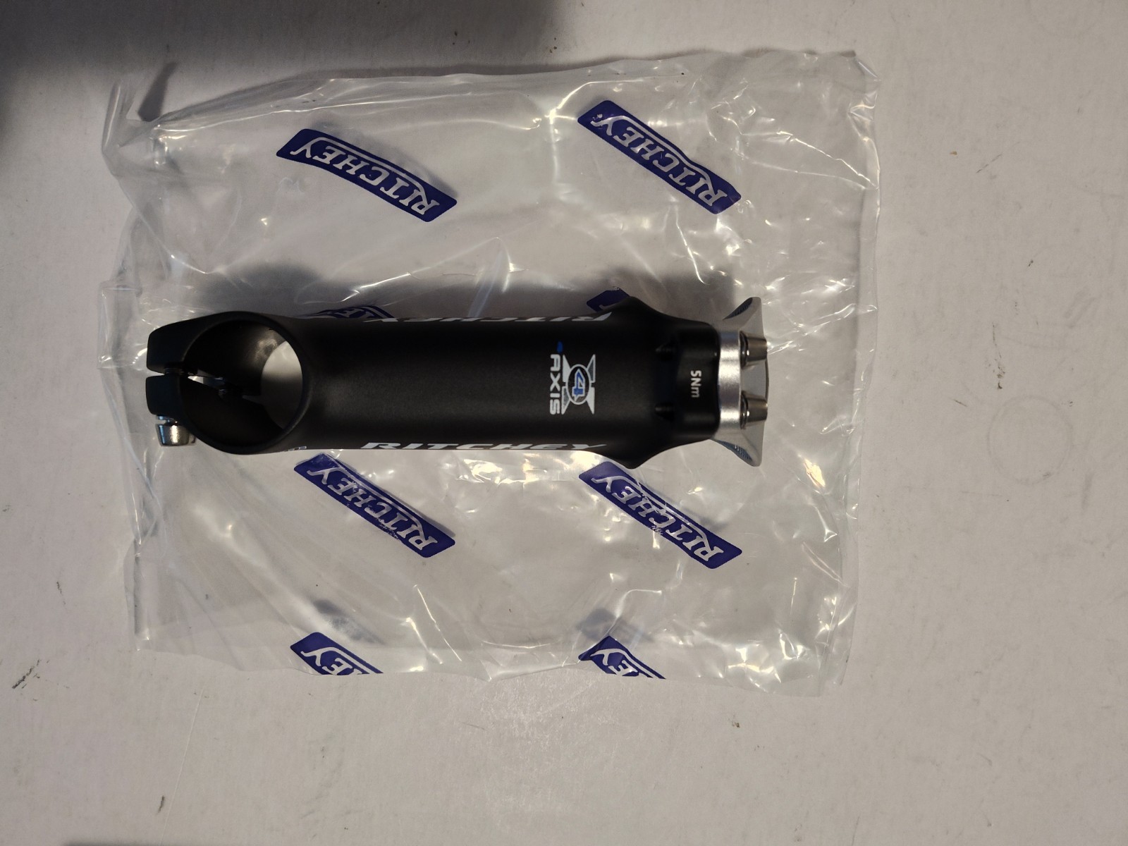 Ritchey Pro Threadless Stem 110mm /6° / 84° 4 Bolt Axis 5Nm Black, Blue, Silver