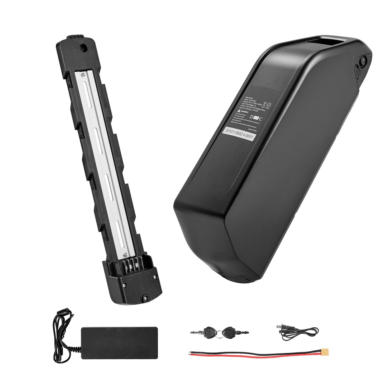 Uimoso 52V 20Ah Electric Bike Lithium Battery for 1500W Motor with BMS