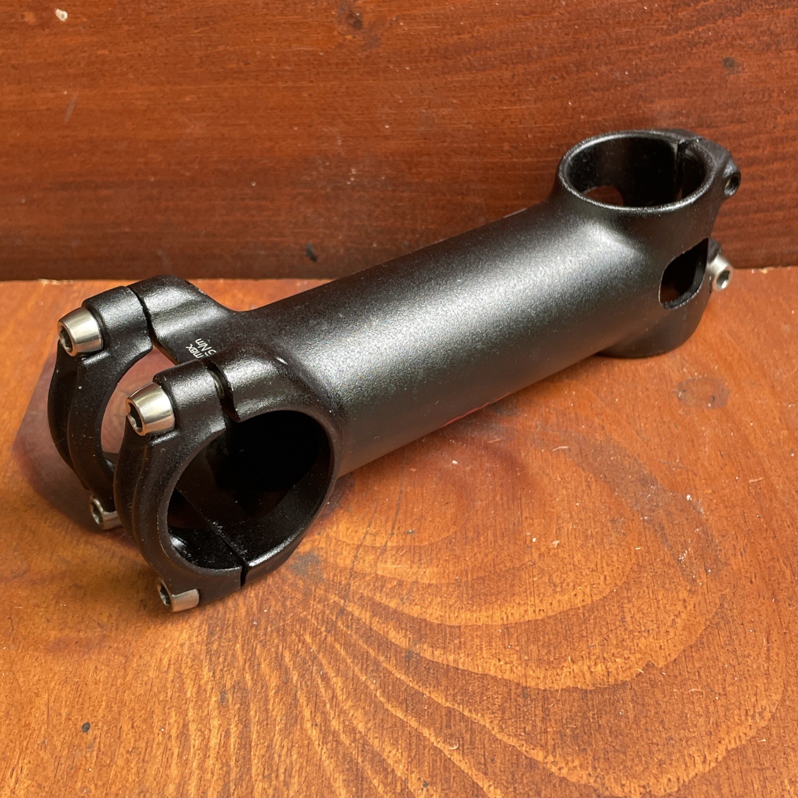 Syntace F109 Threadless ROAD Stem 110mm x 31.8mm x 6° BLACK w/ 4mm hardware VGC!
