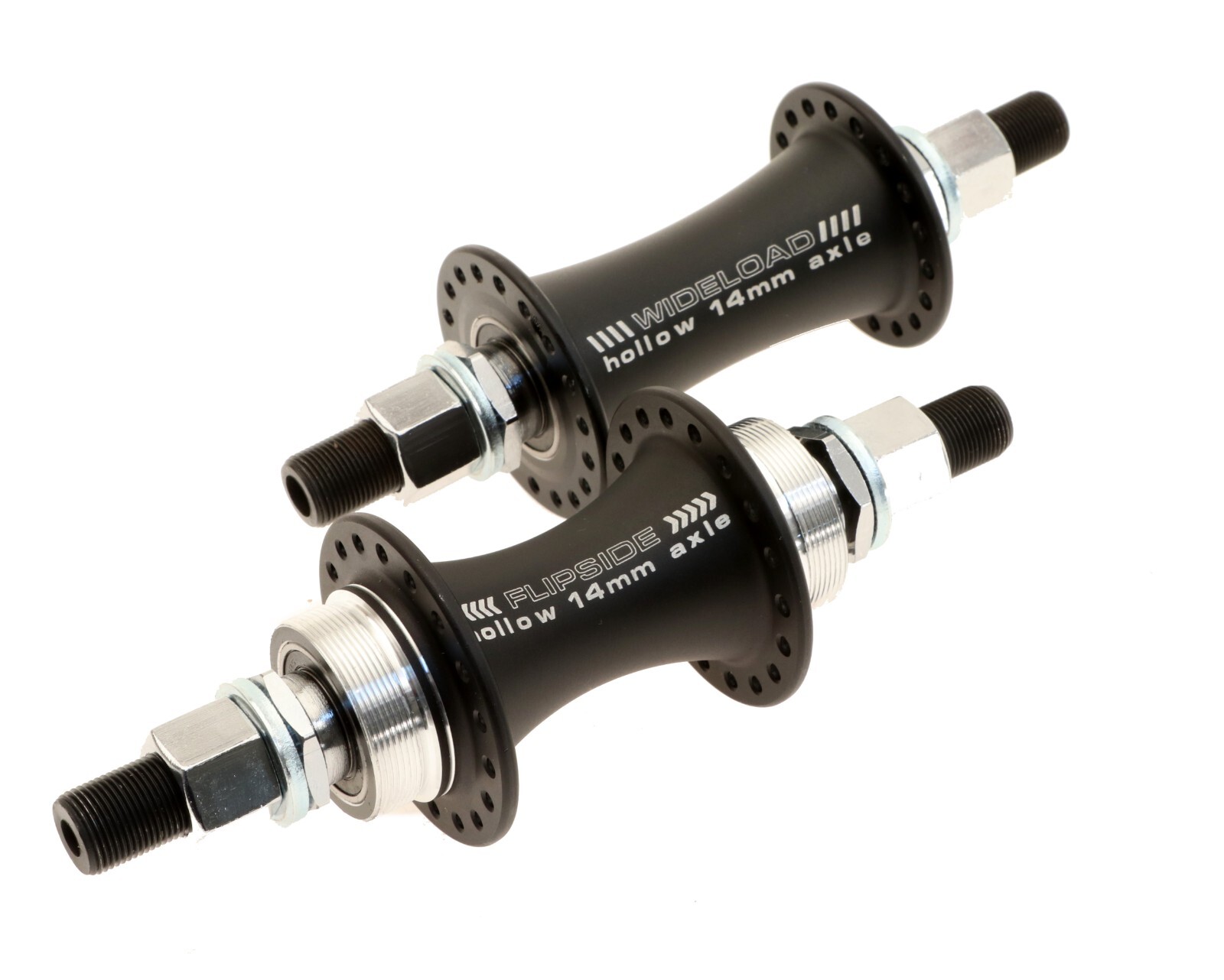 Specialized WideLoad/FlipSide BMX Hub Set 36H 14mm Axle SEALED BEARINGS NEW* NOS