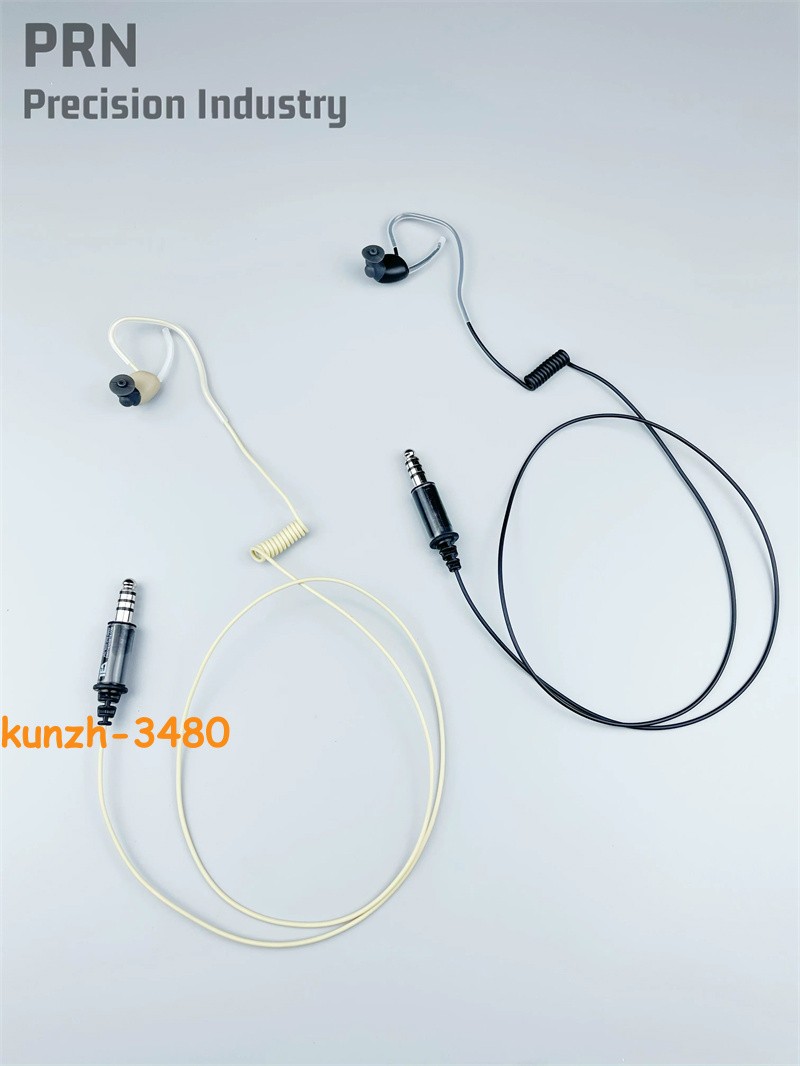 INVISIO M3 In-Ear Bone Conduction Headset Earphone PRC148 152 PTT MBITR RADIO