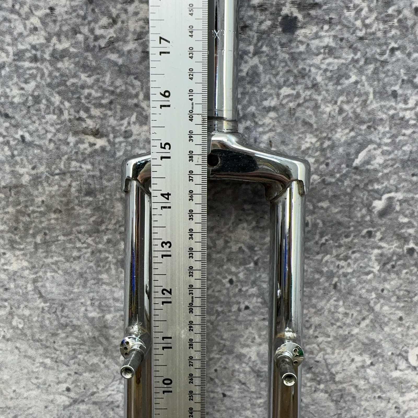 Vintage Raleigh 21.1 Mountain Bike Fork 1 In Threaded 26in Canti Chrome Steel