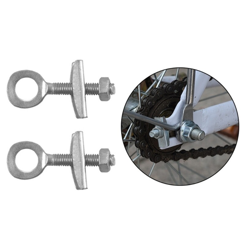 10 Pcs Bicycles Chain Adjuster High Carbon Steel Bolts Bike Chain Tensioner