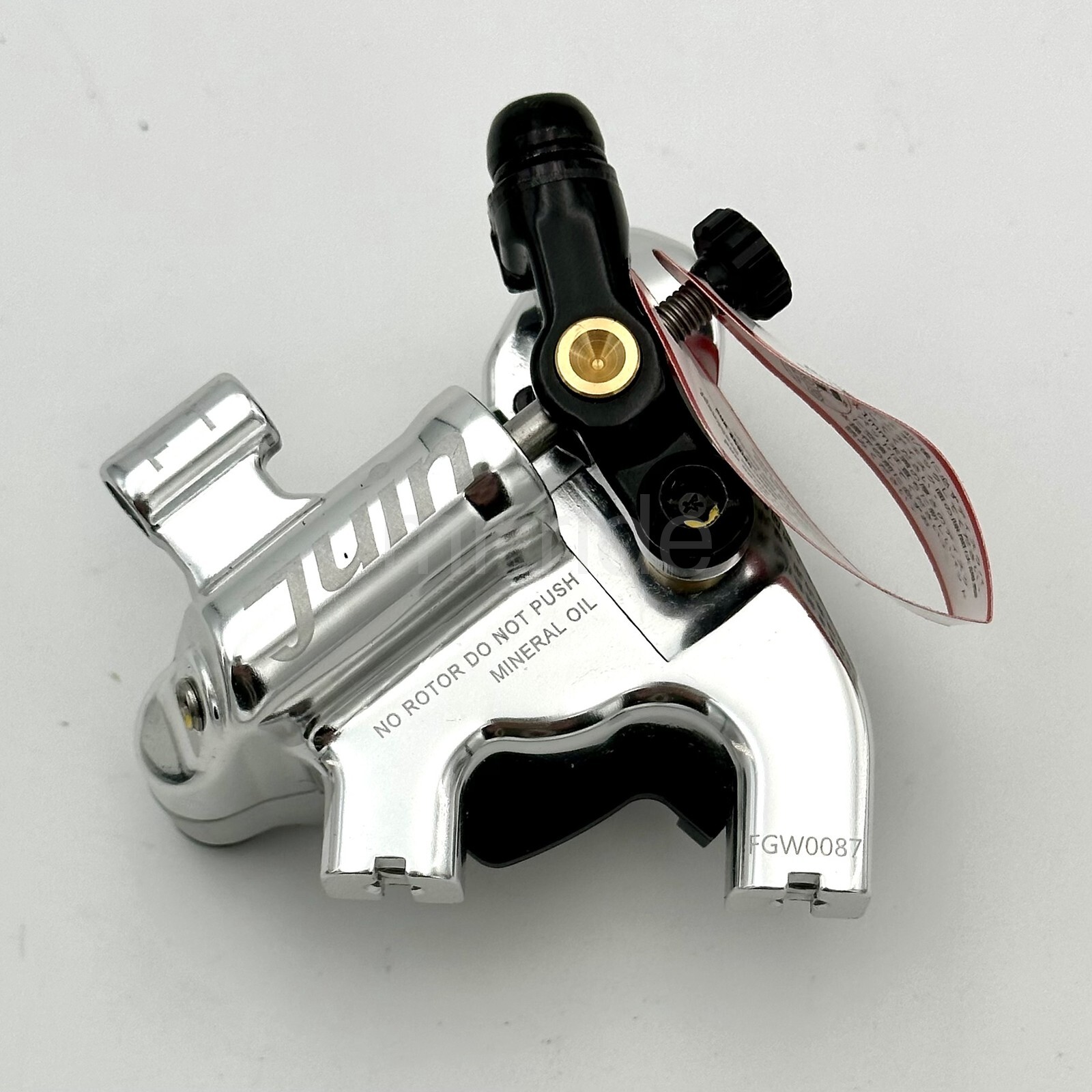 Juin Tech F1 Flat Mount Cyclocross CX Hydraulic Disc Brake Set w/Rotor Silver