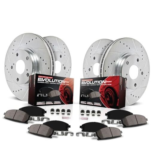 Front and Rear Brake Kit for Hyundai Sonata 2020-24 | Kia K5 2021-24 –