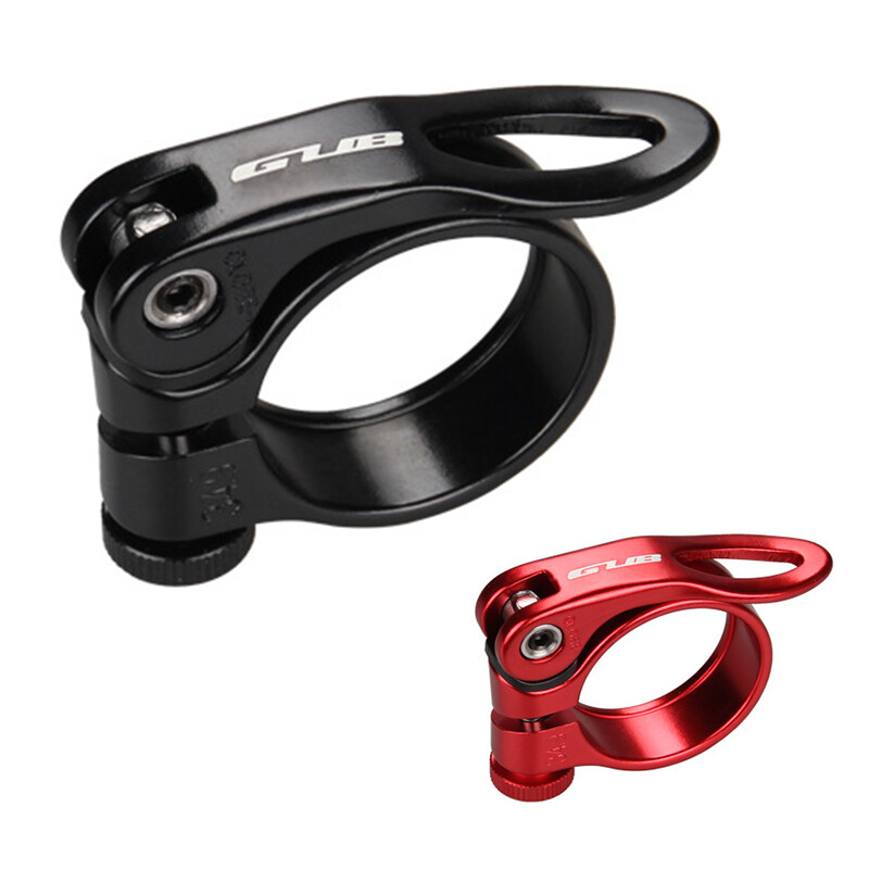 31.8/34.9mm MTB Road Bike Seatpost Clamp Quick Release Aluminium Alloy