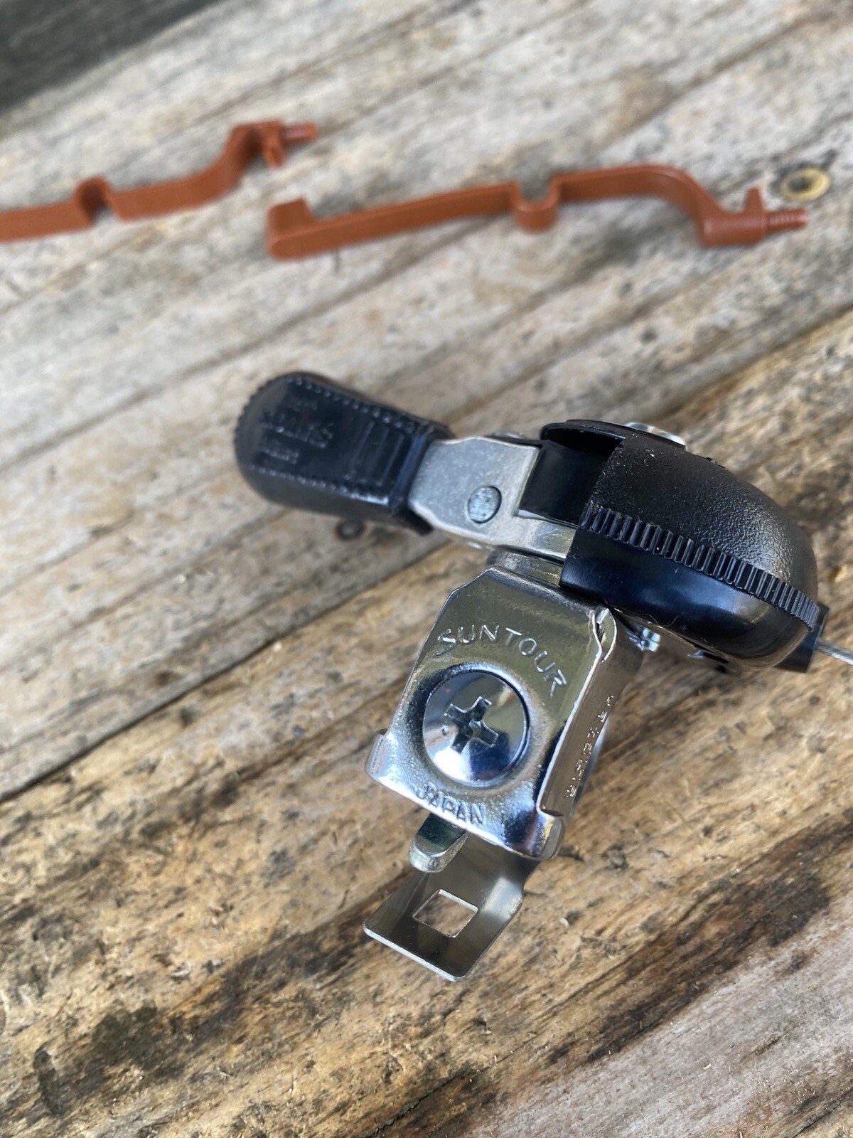 NOS Suntour Mighty ATB BMX Cruiser Thumbie Shifter N Cable—Stumpjumper Schwinn