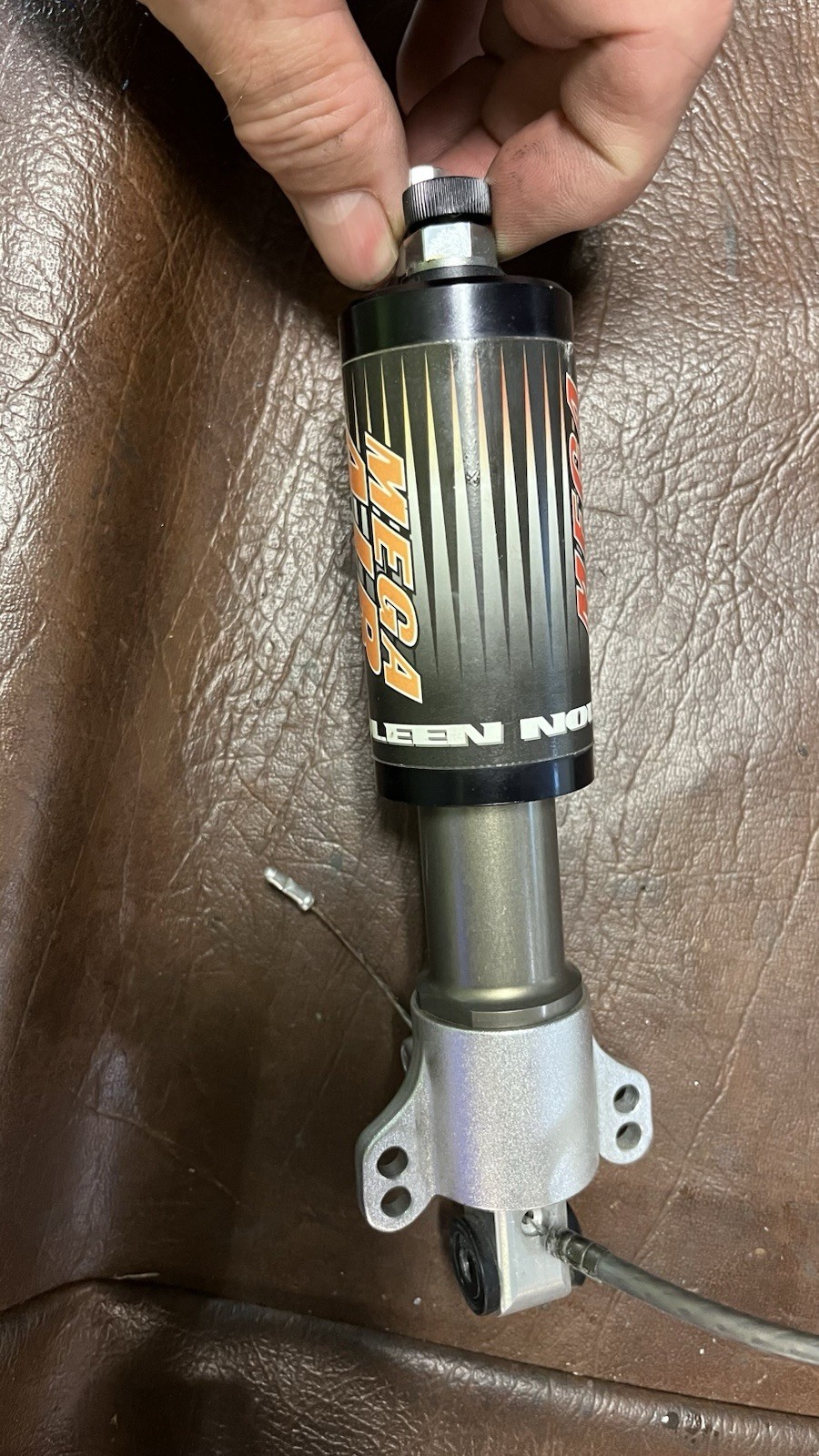 Noleen Mega Air Pull Rear Shock K2 razorback 3.0 MTB (Works)
