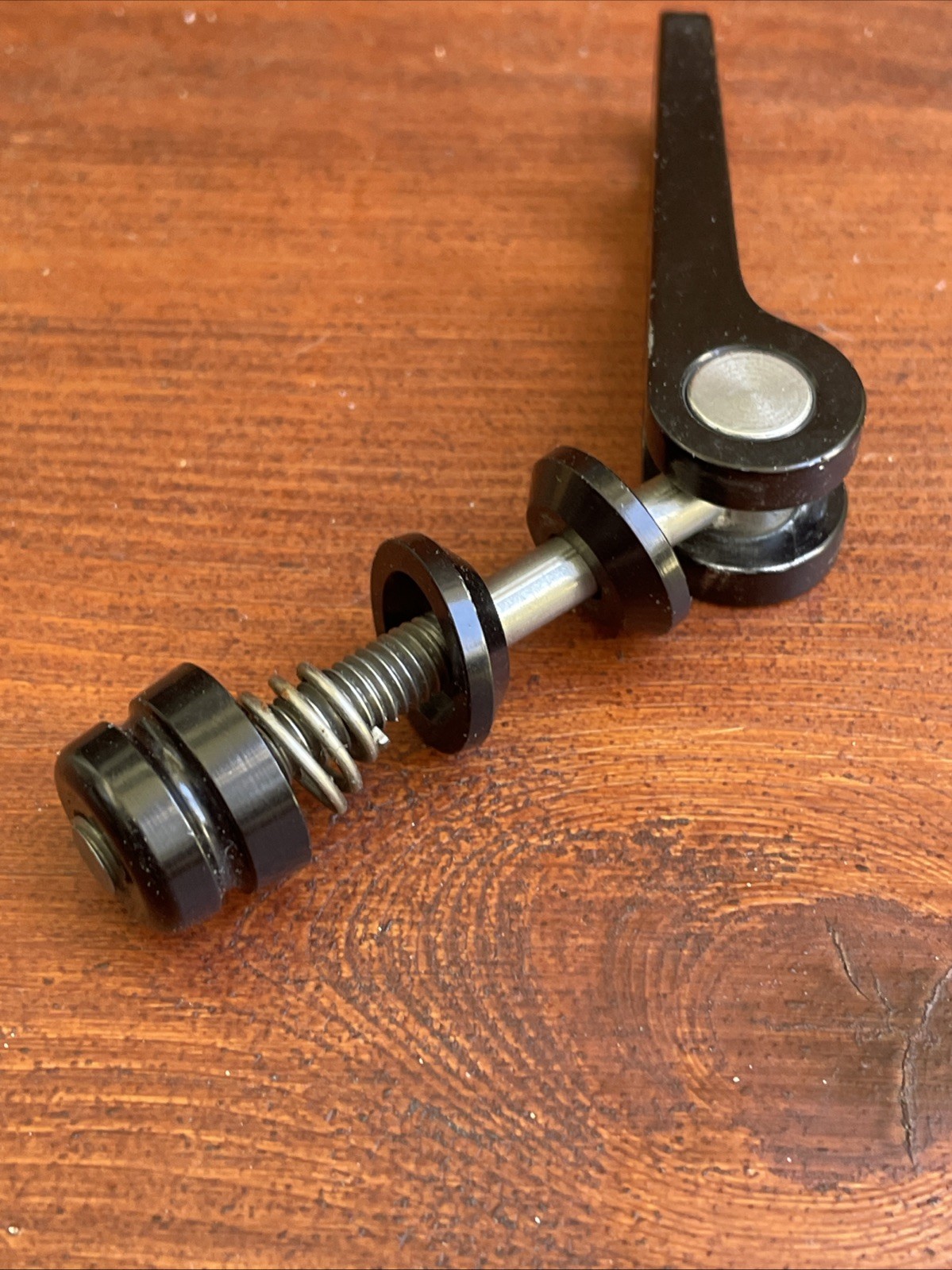 Vintage RINGLE Holey Ti Stix Titanium QR Seatpost Binder Bolt GC Black USA