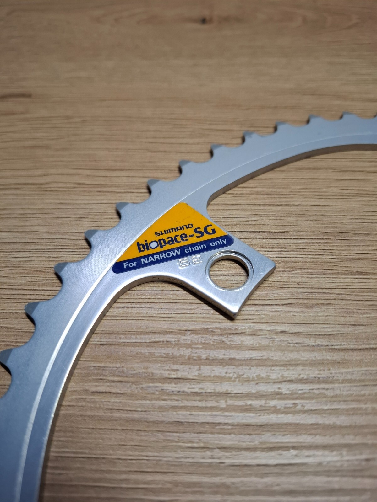 Retro Shimano Chainring Biopace Oval 52T 130 BCD for Dura-Ace FC-7400 and More