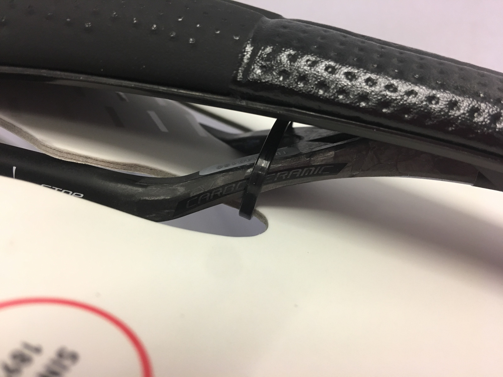 Selle Italia X-LR Kit Carbonio S1 131x266mm CarboKeramic Rail Saddle -Black