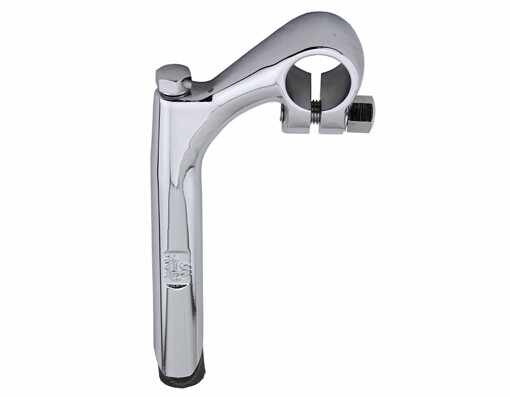 4″ LONG GENUINE VINTAGE LOWRIDER SCHWINN STYLE STEM 21.1MM JS-110 IN CHROME.