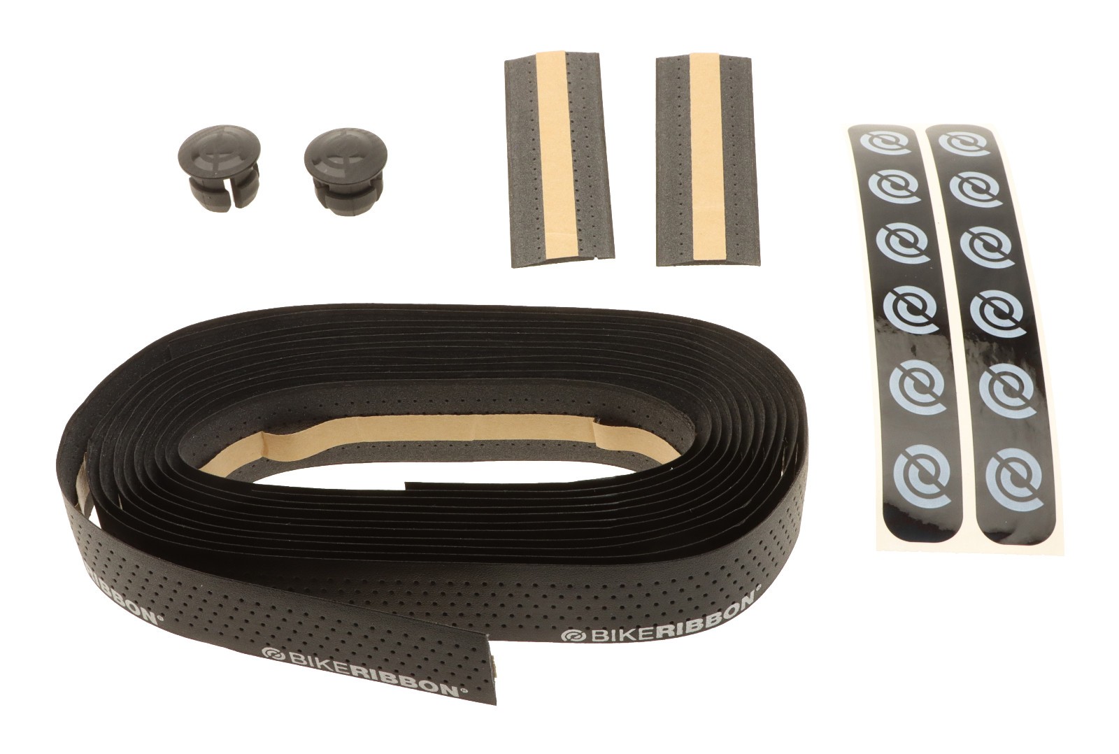 Bike Ribbon Eolo Soft Handlebar Tape Foam Perfoated Black NEW NOS NIB