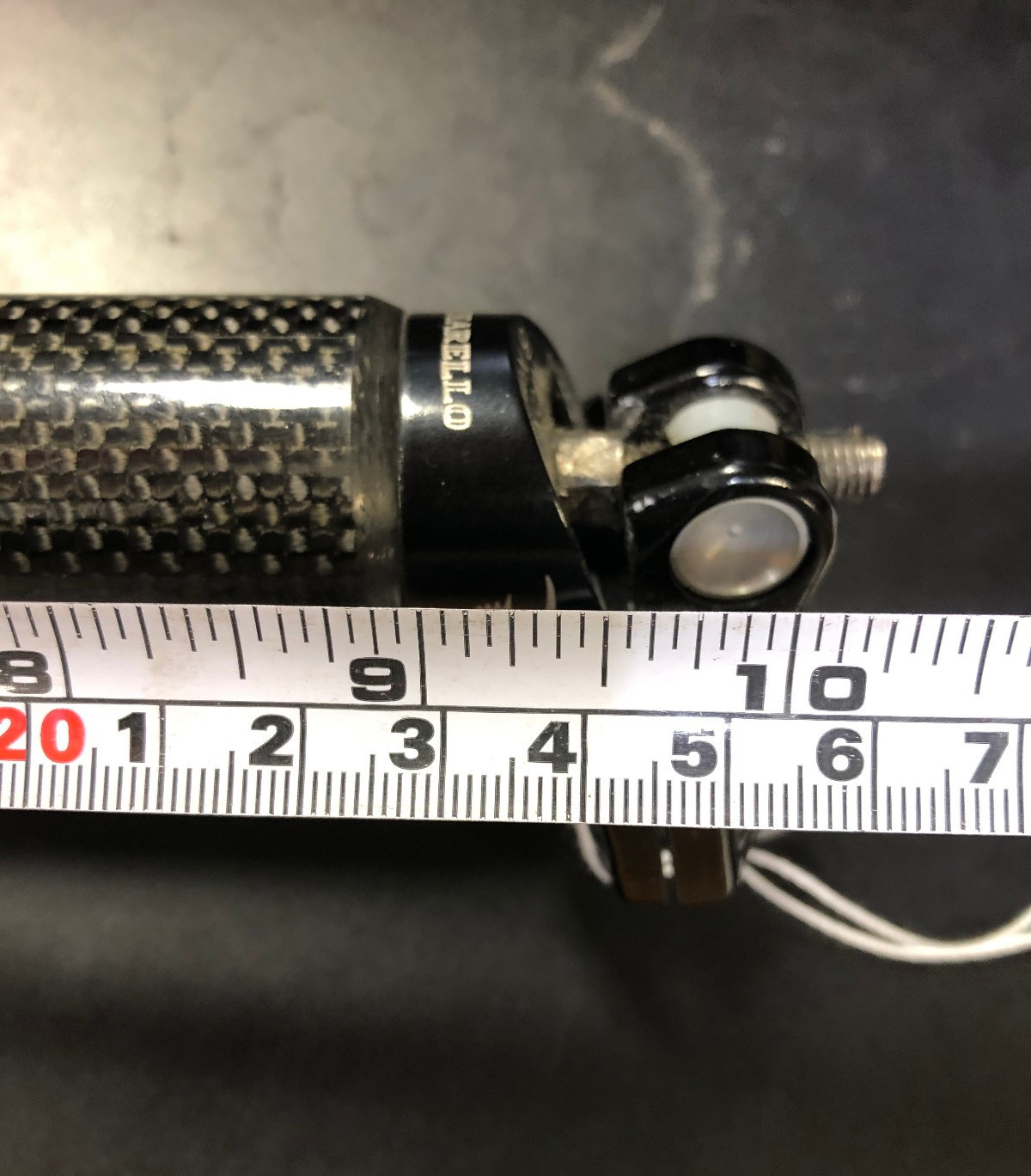 Pinarello Carbon Fiber Seatpost 242mm Long 25.0mm Dia