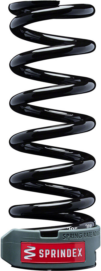 Sprindex Adjustable Weight Rear Coil Spring – DH, 340-370 lbs, 75mm, 3″ Stroke