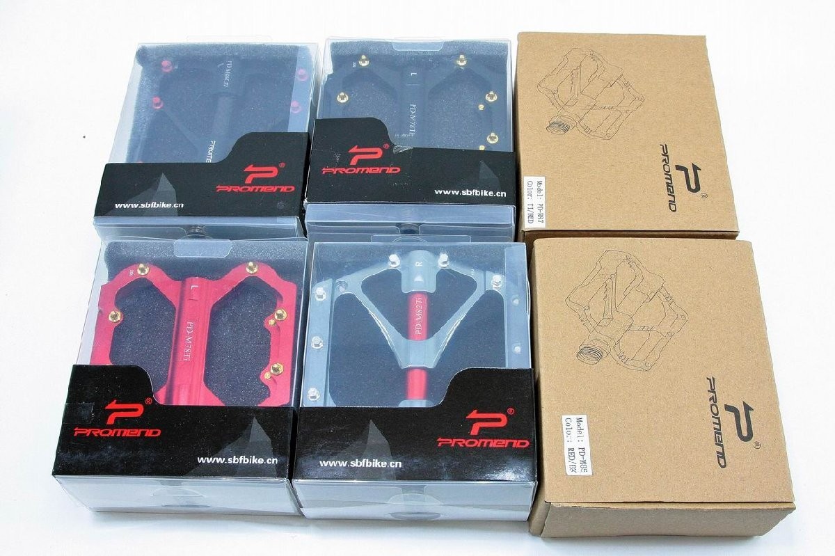 MicrOHERO Titanium Flat Pedals Ultra Light 220g MTB BMX Cross Bike Sealed