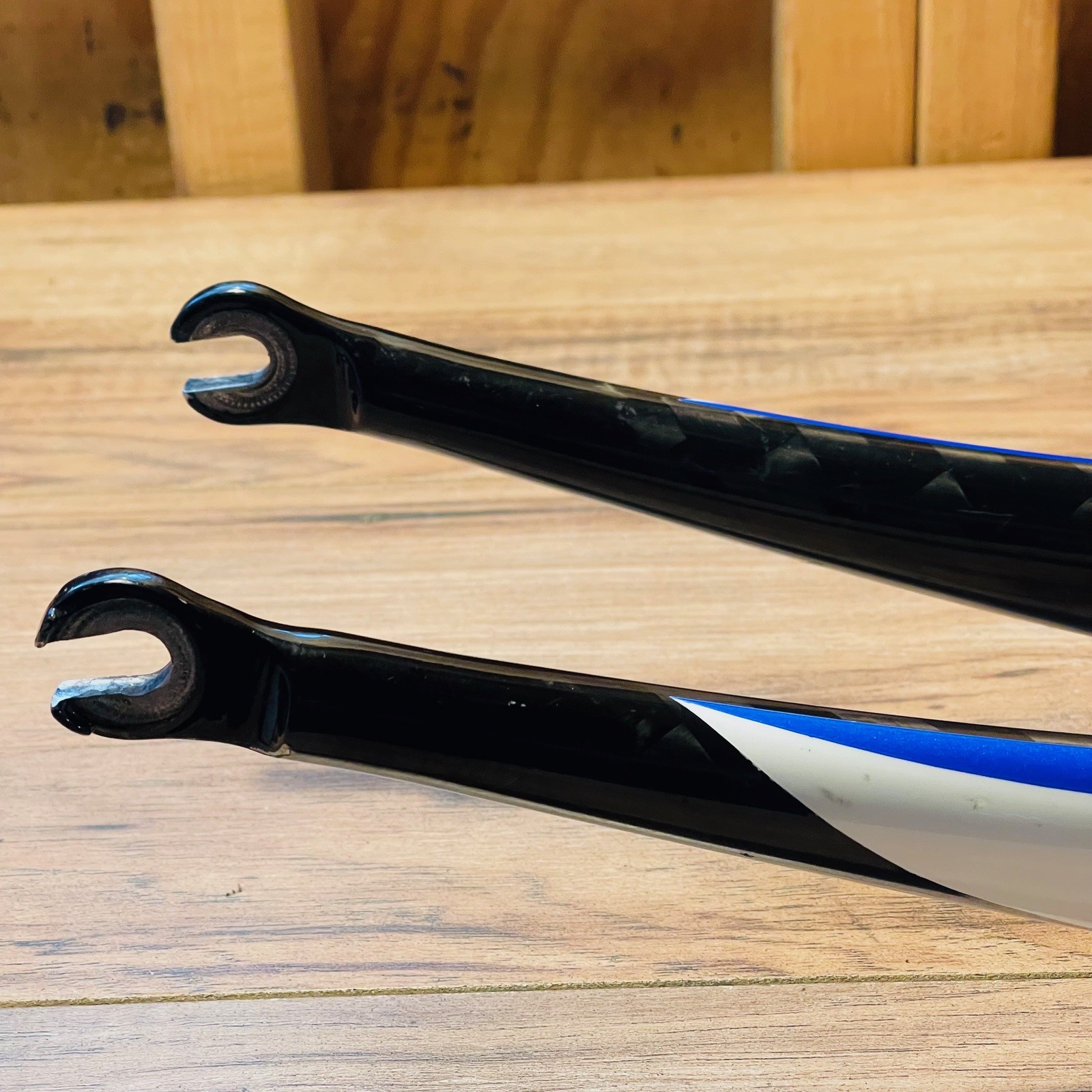 2008 Pinarello CX Cross Carbon Fork 1 1/8 Threadless Canti Brake 700C 220mm