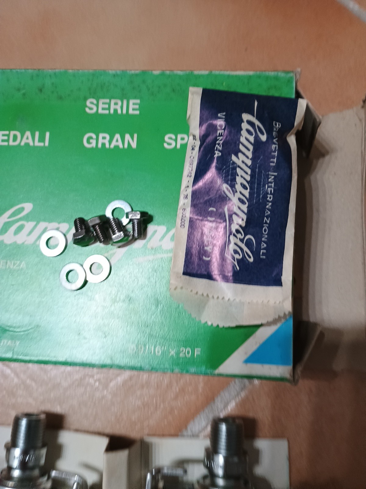 Nos Nib Vintage Campagnolo NGS Pedals New Gran Sport New X Colnago Pedals