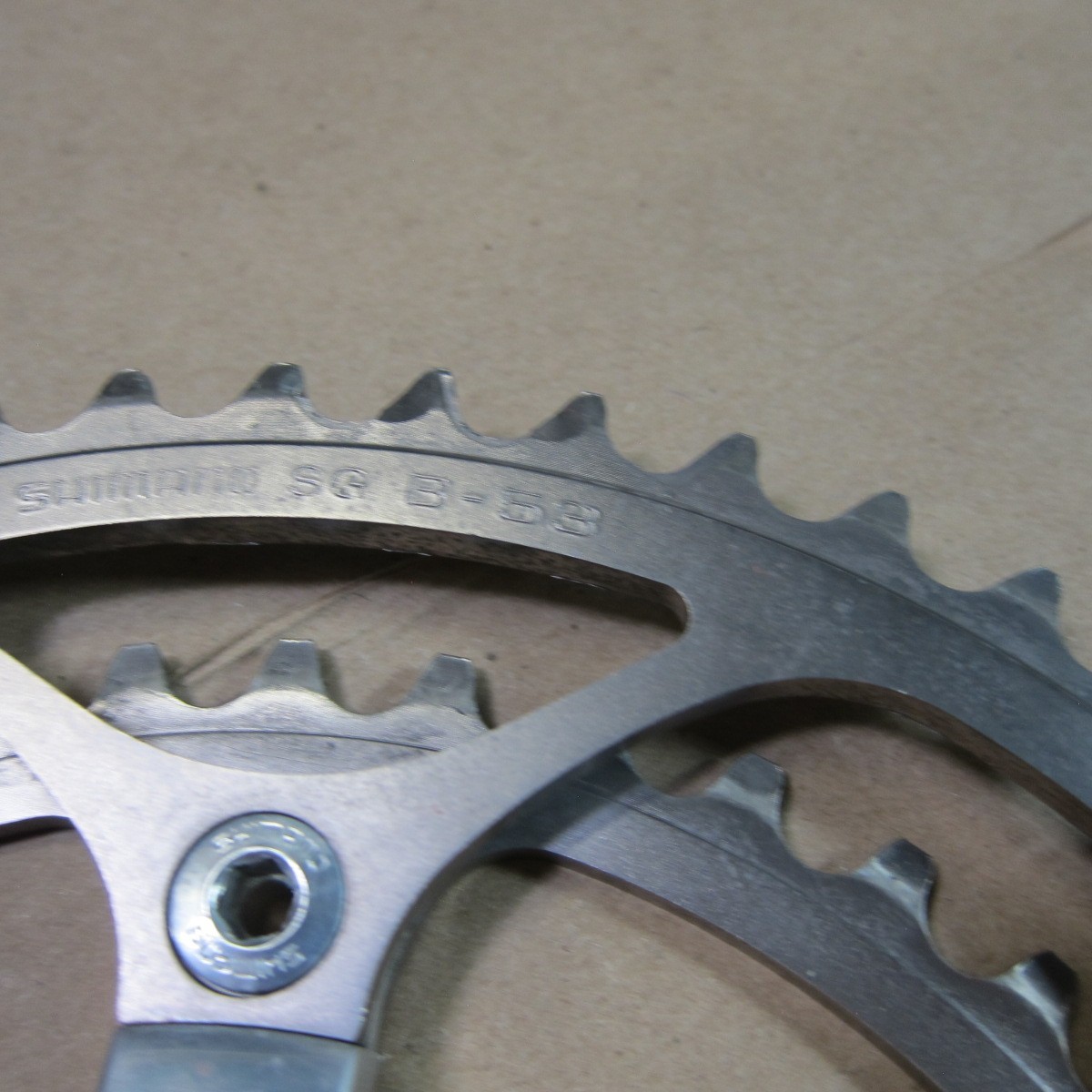 Shimano Dura-Ace 7700 9-Speed Partial Groupset 53/42 175mm Road Vintage