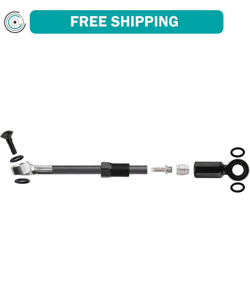 Jagwire Sport DOT Hydraulic Hose Kit for SRAM Road Flat Mount, 2000mm, Black