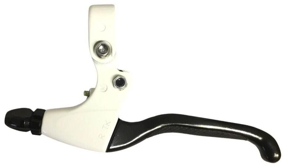 Tektro CL530 White/Black 3‑Finger Right Brake Lever Alloy V‑Brake 22.2mm