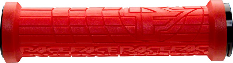 Grippler – RaceFace Grippler Grips – Red, Lock-On, 33mm – Grip