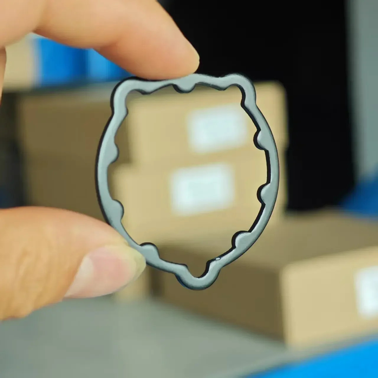 Aluminum Alloy 7075-T6 Crank Washer, Thickness 2MM, Suitable for SRAM 3-Pin Cran