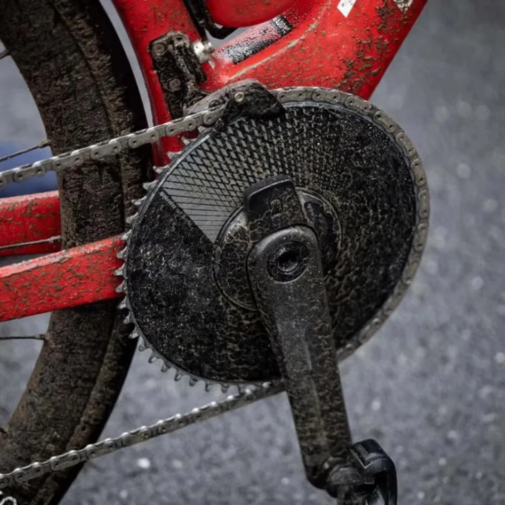 Pro Braze-on Chain Catcher with Universal Power Meter Magnet-Road Bike chain gua