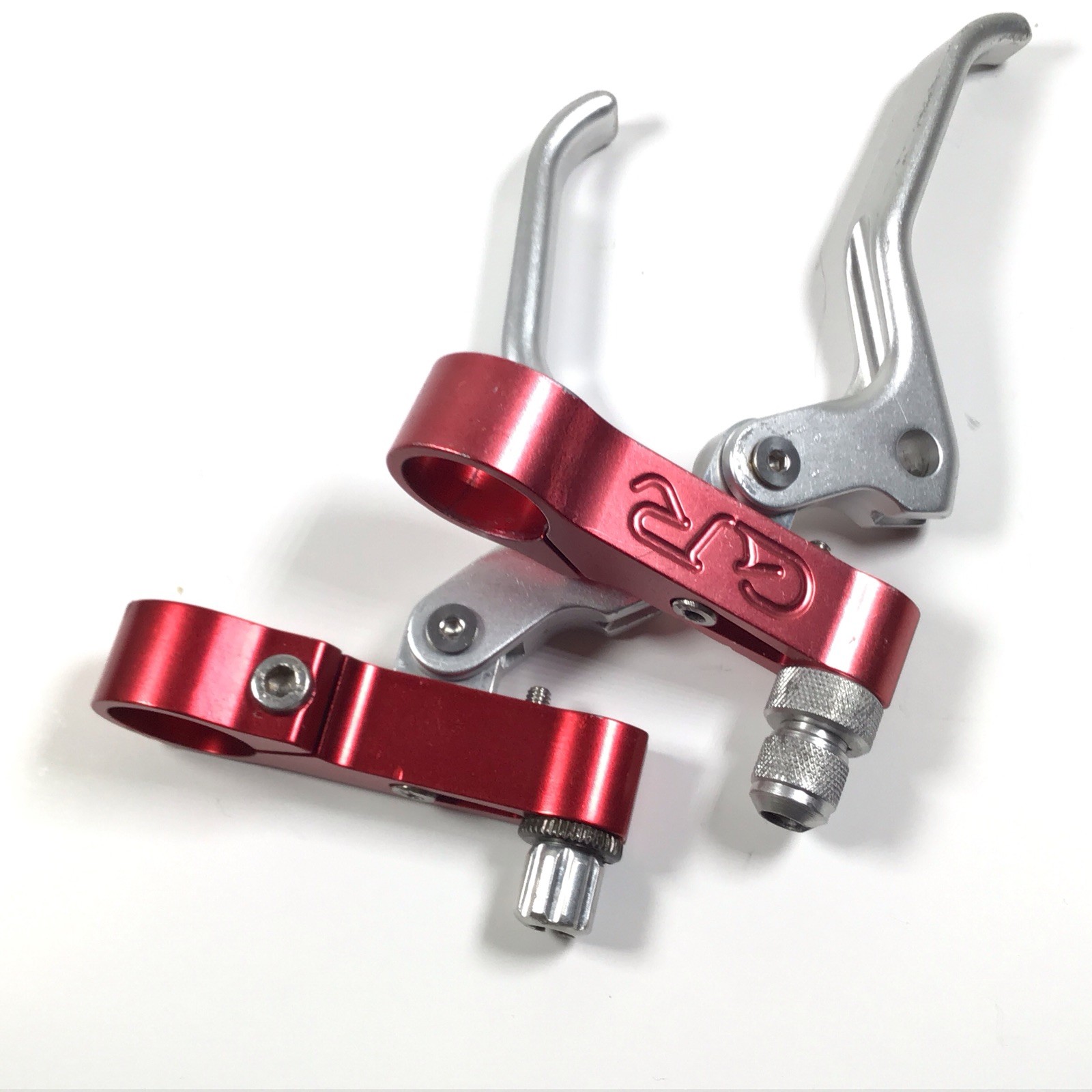 Gravity Research Power Plant Brake Lever Set Cantilever Red Vintage MTB Grafton