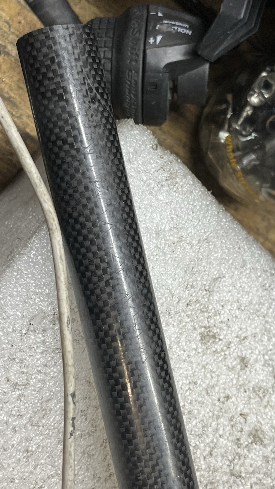 Titec Carbon Fiber Seatpost 27.2 X 330 Road Mountain Bike Seat Post 27.2mm