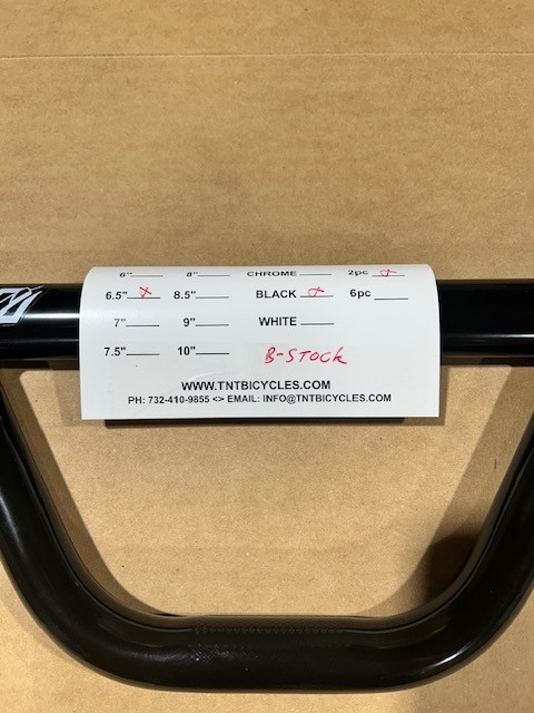TNT BICYCLES – 6.5″ RETRO HANDLEBAR (BLACK) – B-STOCK (DISCOUNTED)