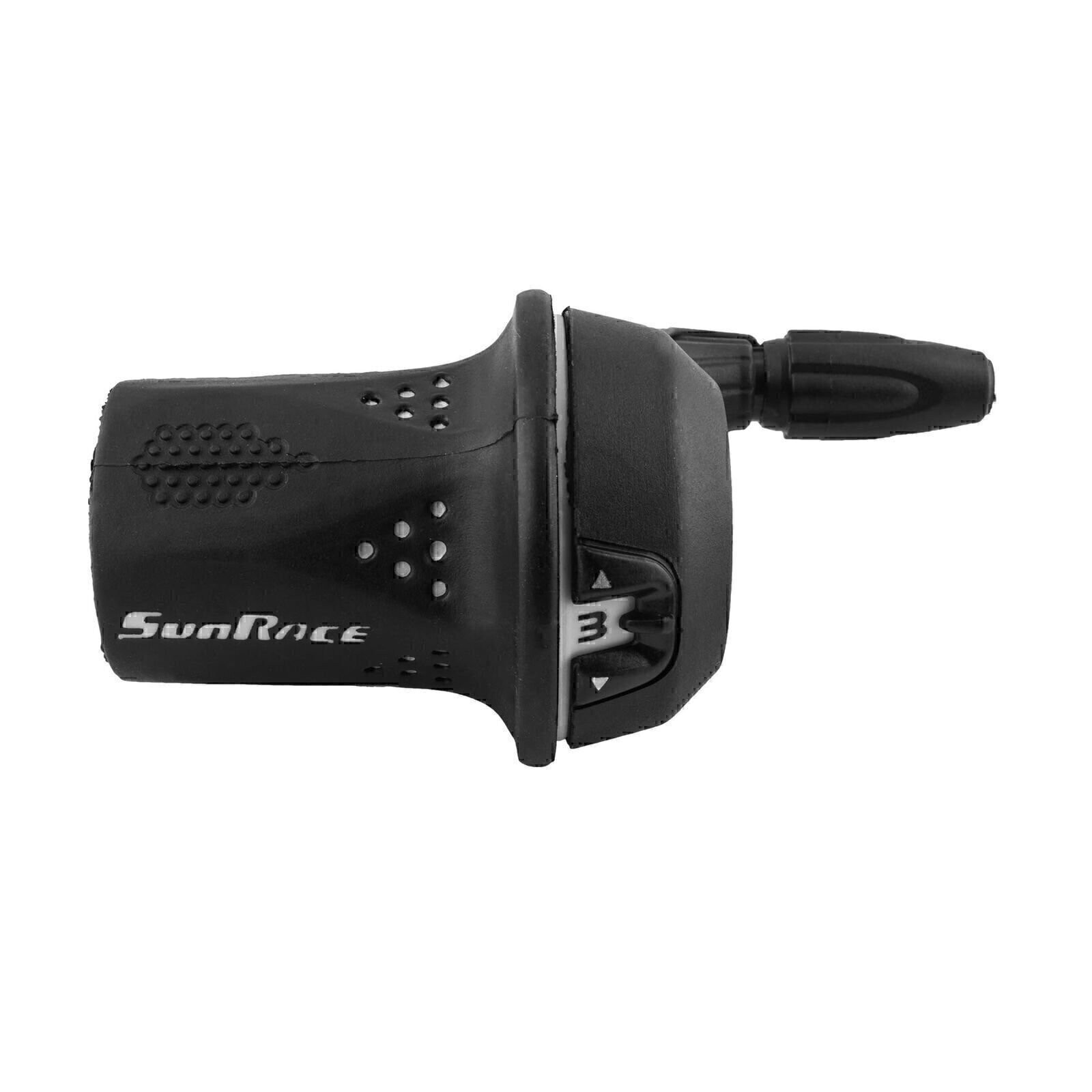 SunRace M21 Twist Shift Front 3-Speed: Gray