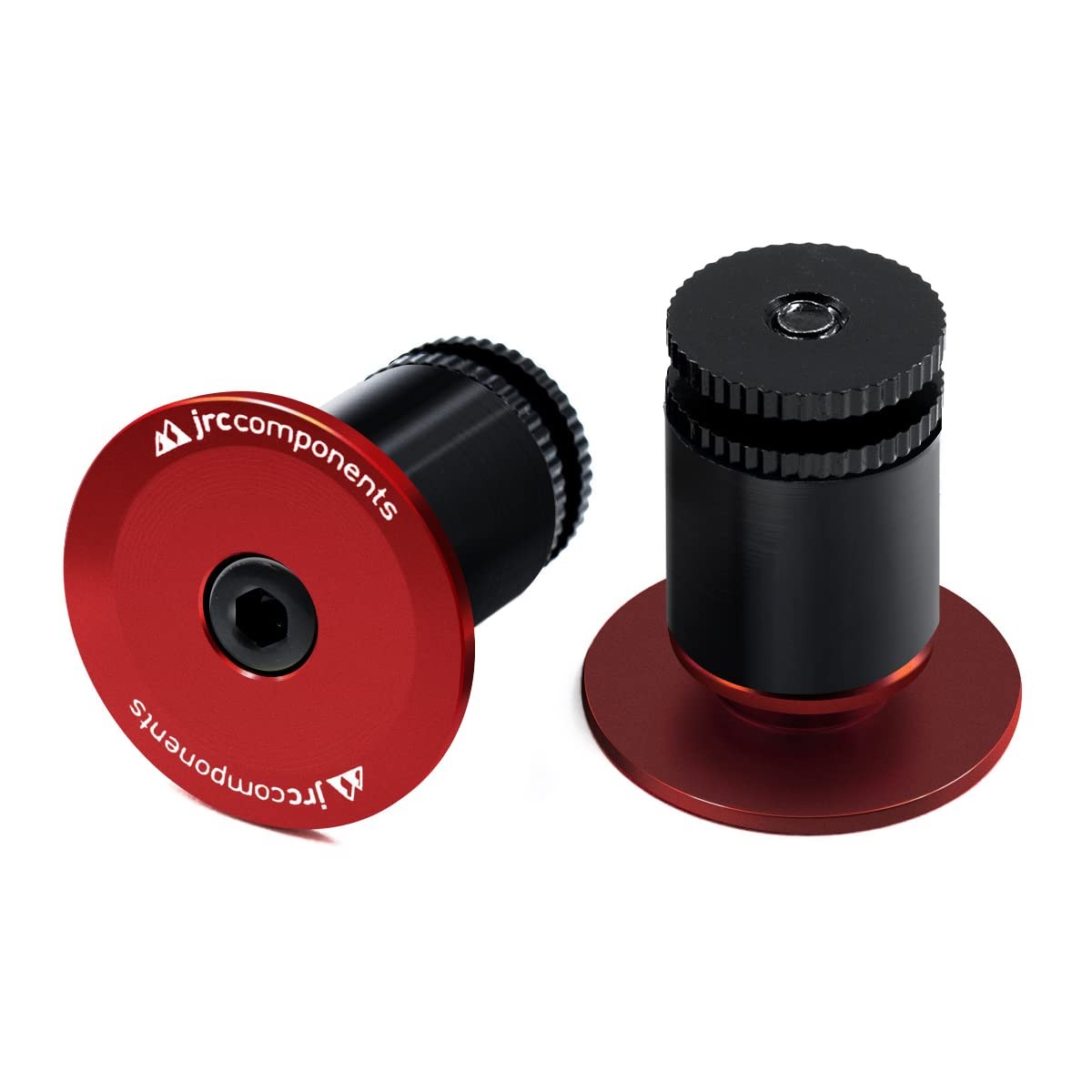 JRC Components Aluminum Min Diameter: 16mm,Max 22.5mm, Red
