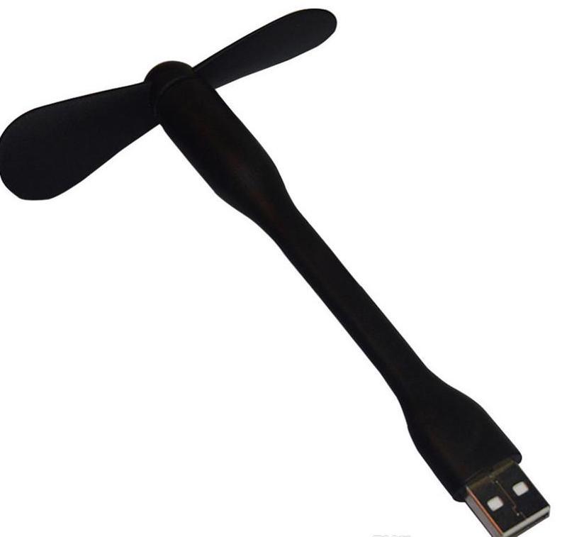 USB POWER COOLING Mini FAN for Keyboard NOTEBOOK Laptop PC Desk Flexible Travel