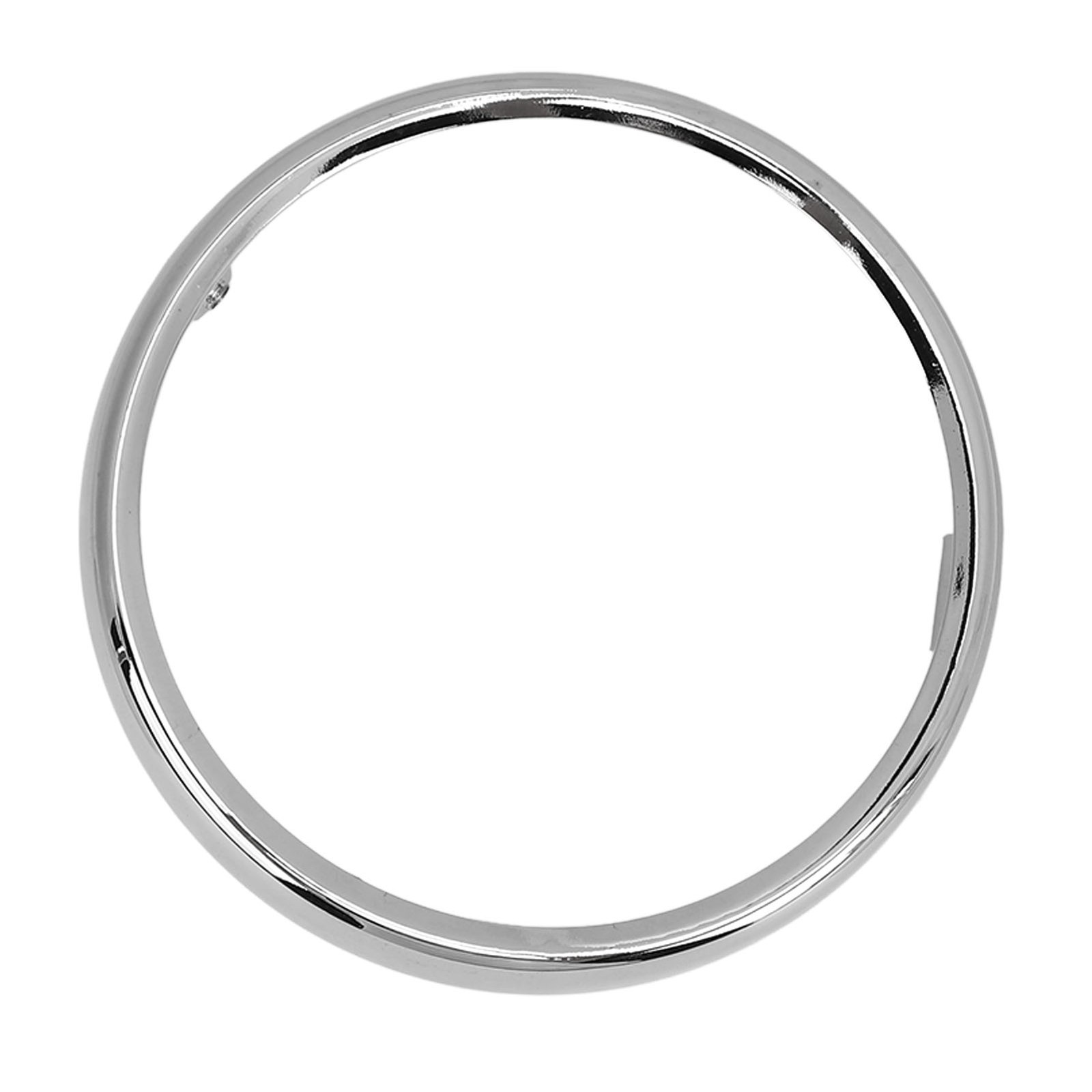 6in Motorcycle Headlight Ring Stylish Chrome Plated Smooth Surface Aluminum UIUW