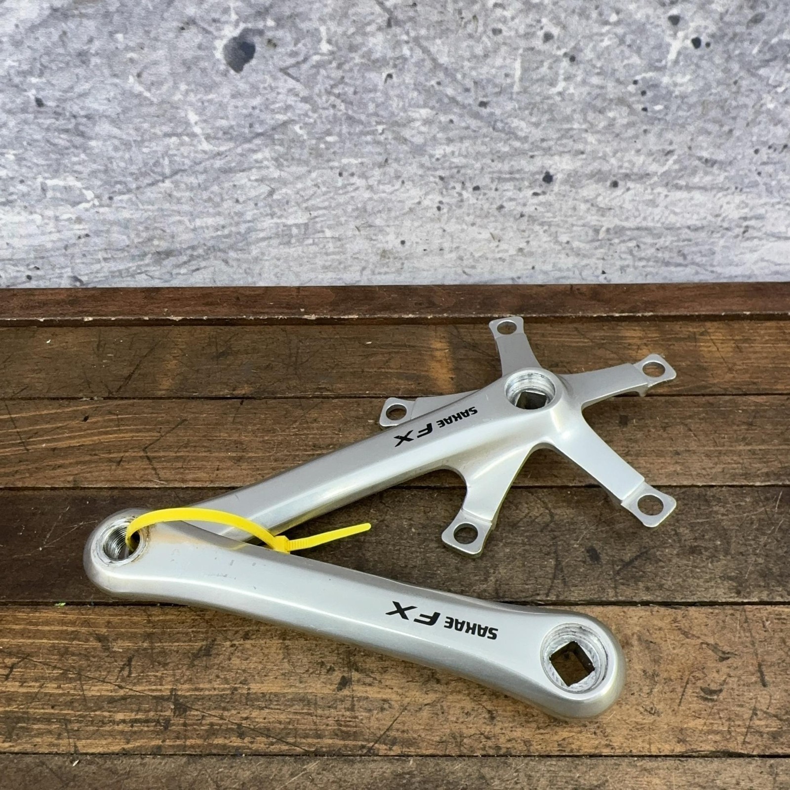 Vintage Sakae FX Crankset 170mm 130 BCD Square Taper Road Bike Arms Japan