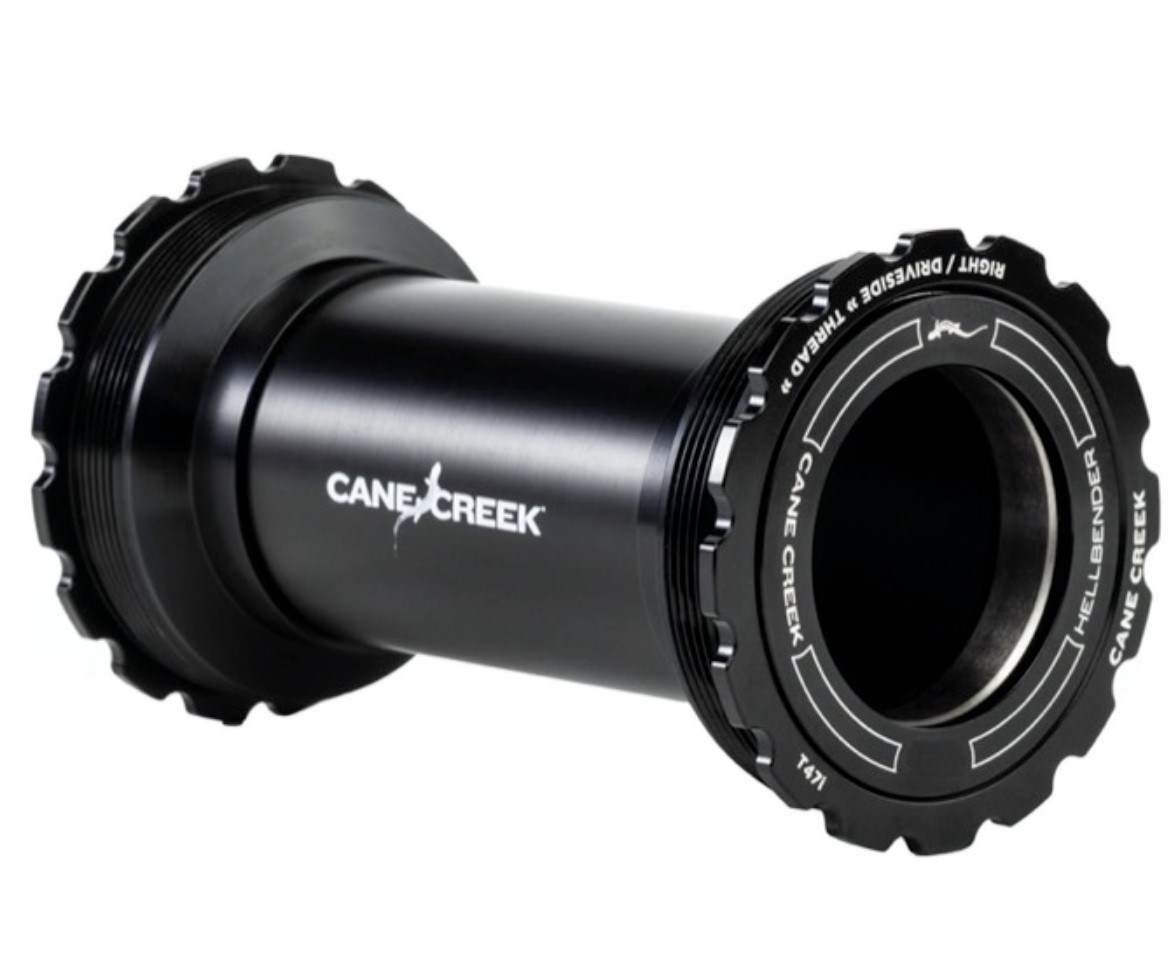 Cane Creek Hellbender 70 Bottom Bracket – T47 Internal 29 Dub – Black