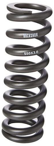 Vivid/Kage Spiral Rear Shock Absorber Spring 240 x 76 mm 400 lb Grey