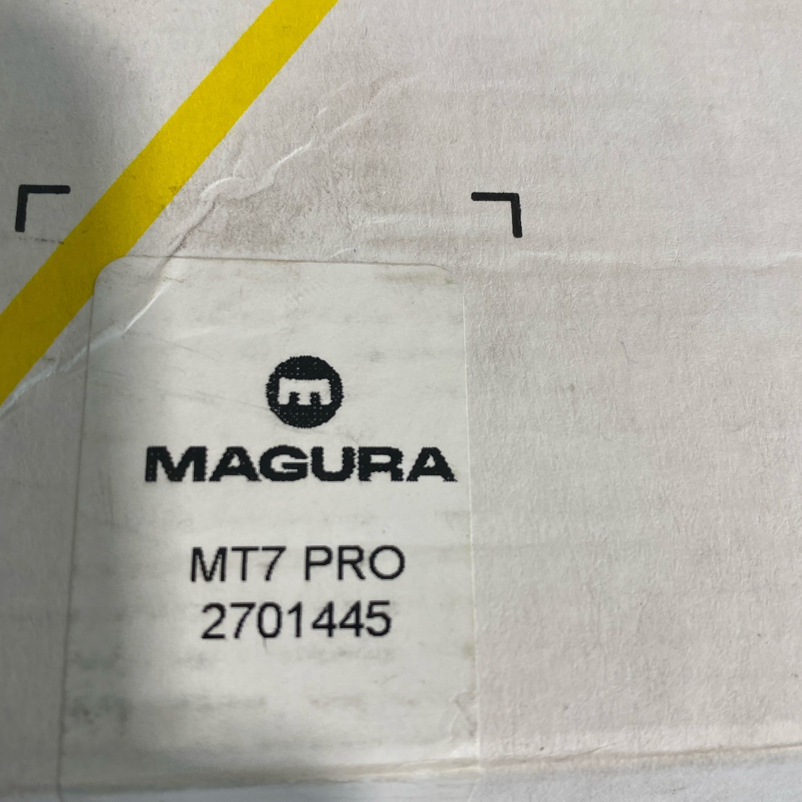 Magura MT7 Pro HC 1-Finger Brake 2200mm Hose Black/Red Single