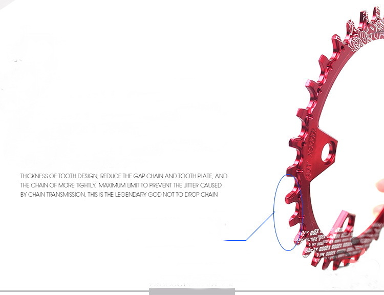 FOURIERS Mountain Bike Chainring Bicycle Chainwheel for Shimano XTR M9000 M9020