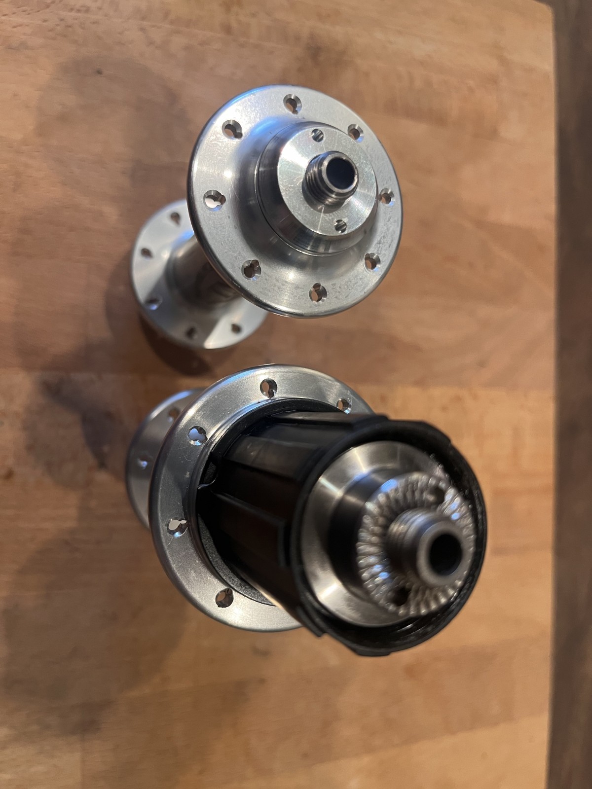 NOS vintage TNT Performance Products titanium road hubs – 16h – 100/130mm