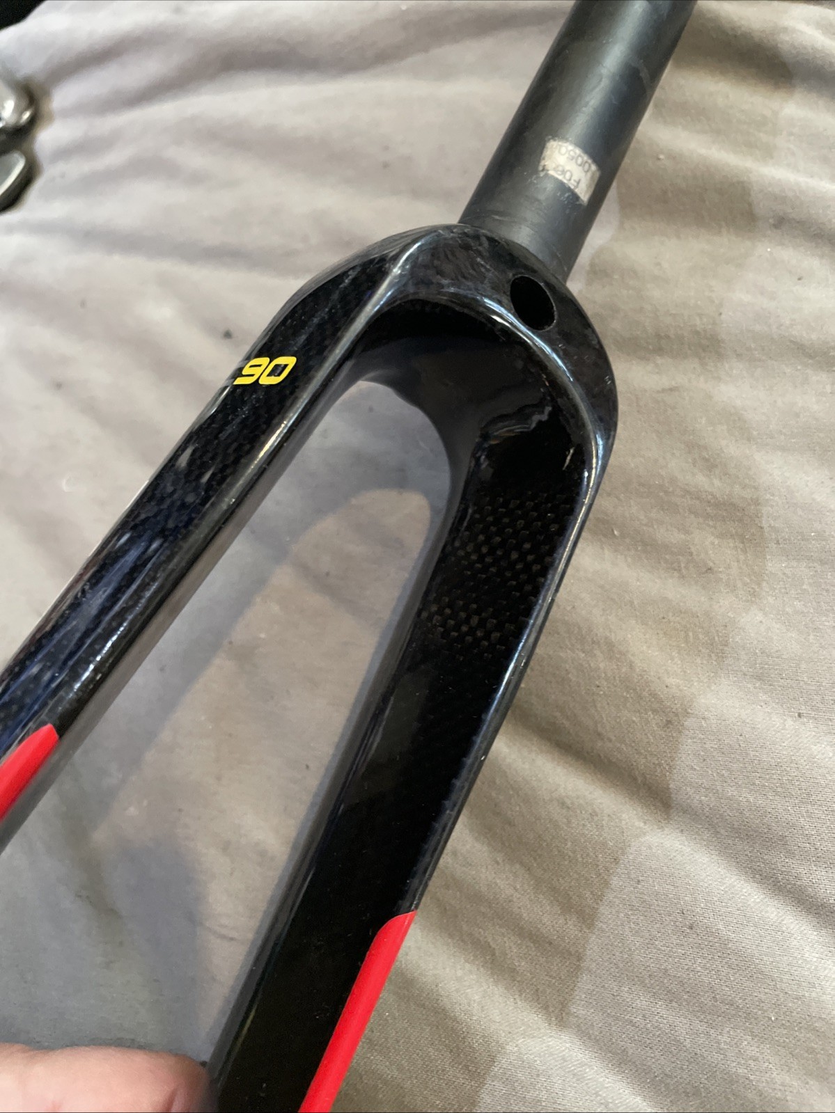 Easton EC90 Carbon Fiber Aero Fork 700c 1” Steerer