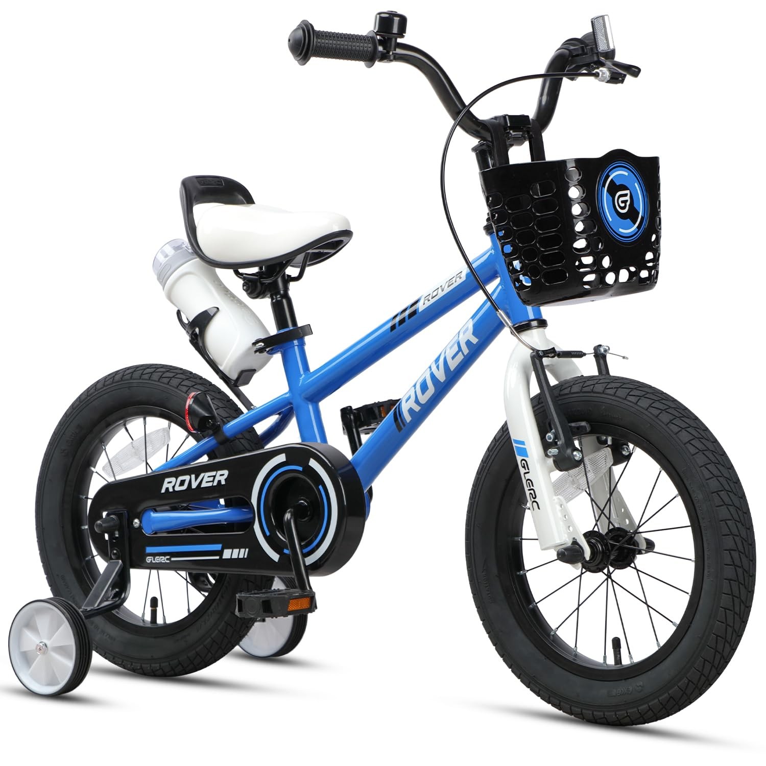 Glerc Rover Kids Bike 12 Inch Boys Bike For 2-4 Years Old Children Toddler