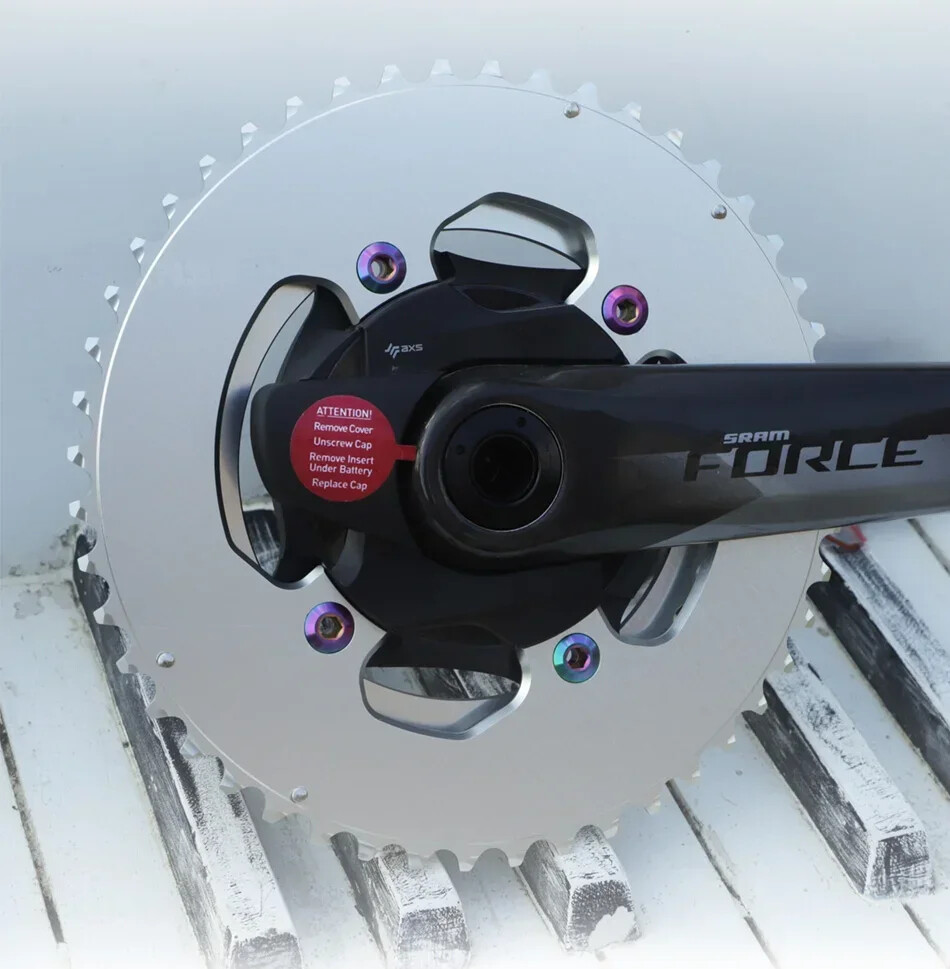 107BCD Double Chainring for 12S Road/Gravel Bike 46-33T 48-35T 50-37T 52-39T
