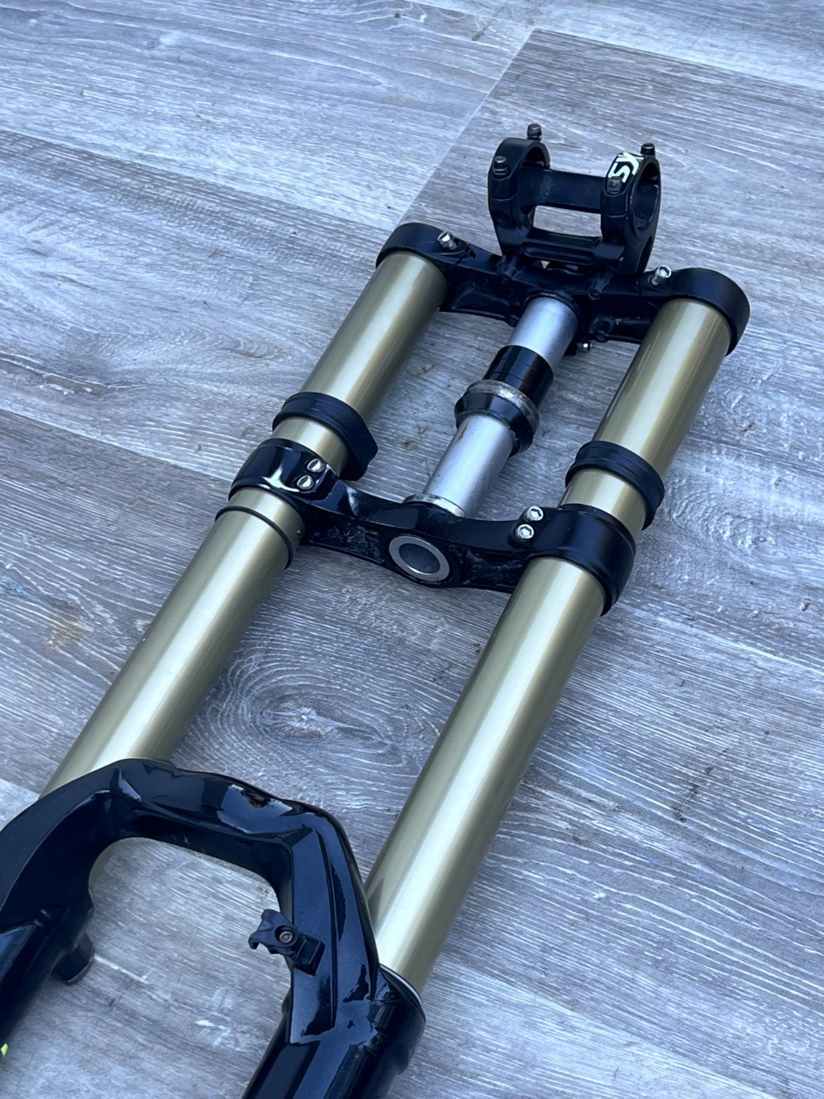 Fox 40 Performance Coil Double Bridge Fork Fork Mountain Bike Downhill