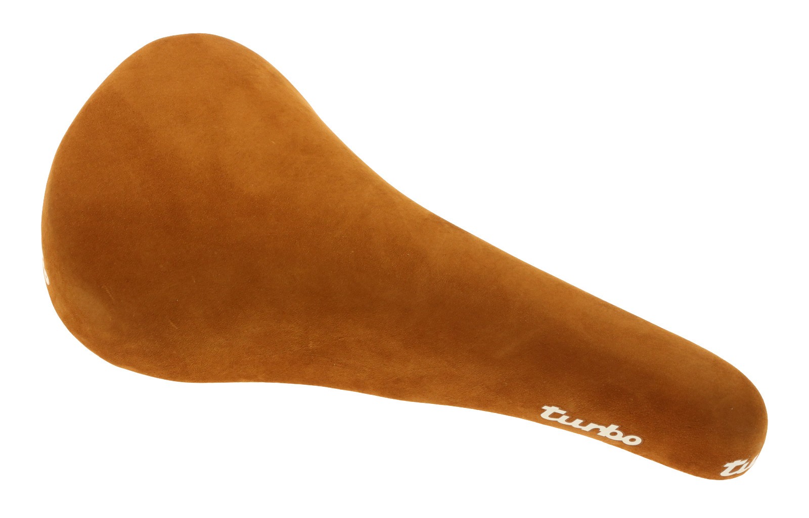 Selle Italia Turbo 1980 Saddle FeC Alloy Rail Brown Suede Leather 2014 NOS NEW
