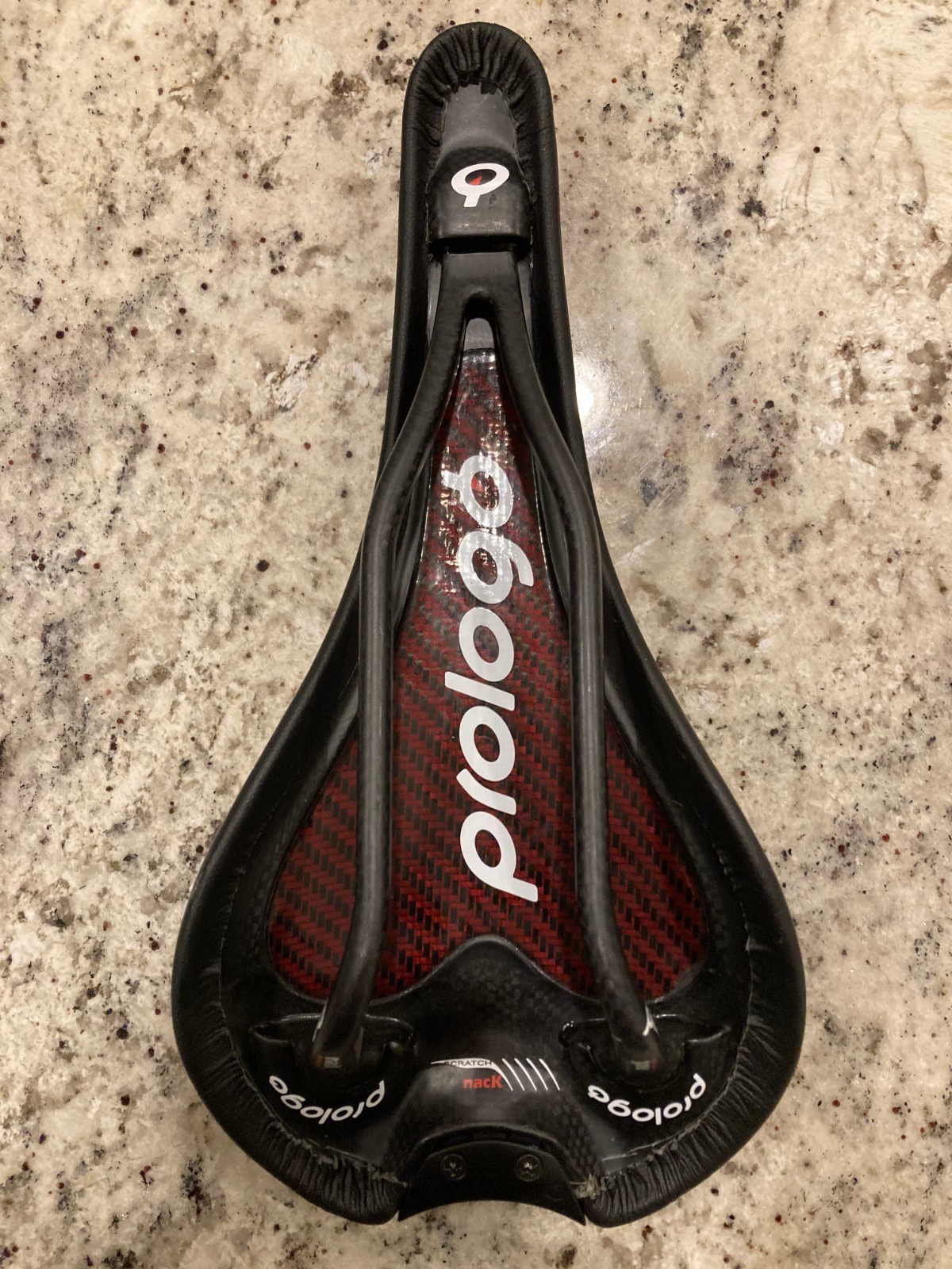 Prologo Scratch Nack Carbon Saddle 134mm New! Very Light! 170G Knack