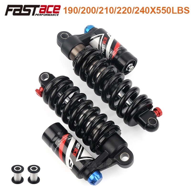 DH MTB Dirt Electric Bike Hydraulic Suspension Fork 26/27.5/29er Travel 200mm