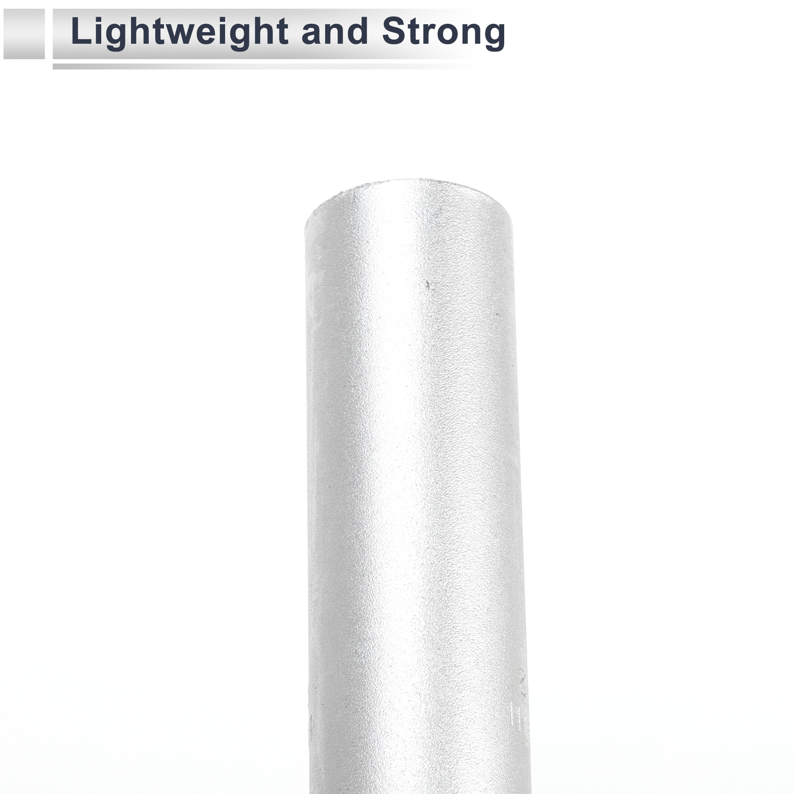 Bike Seat Posts 33.9x400mm Shock-absorbing Post Seat Silver Tone Aluminum Alloy